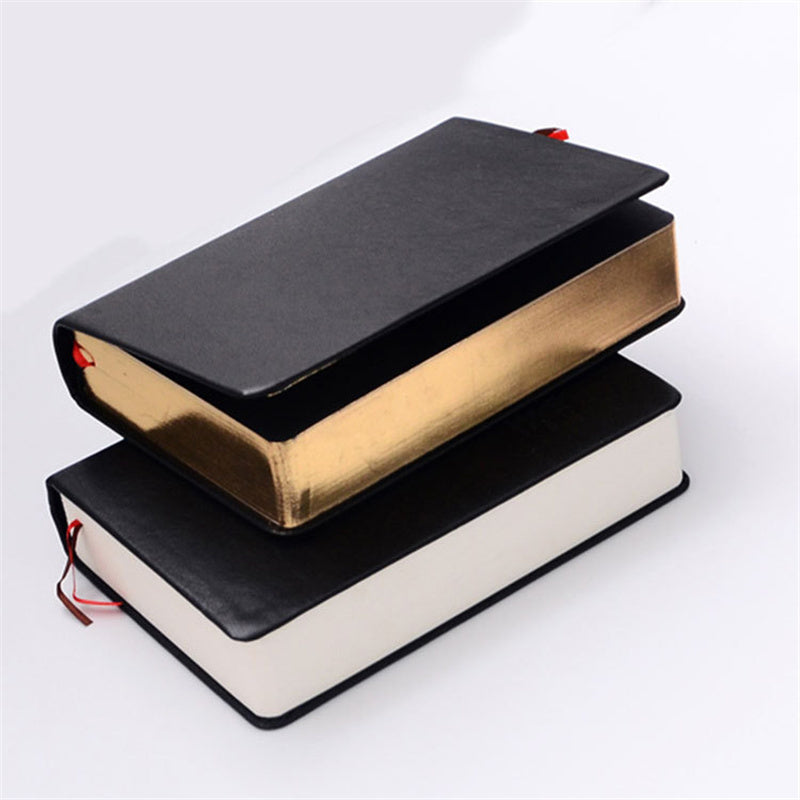 Vintage Bible-shaped Notebook Leather Blank Notepad