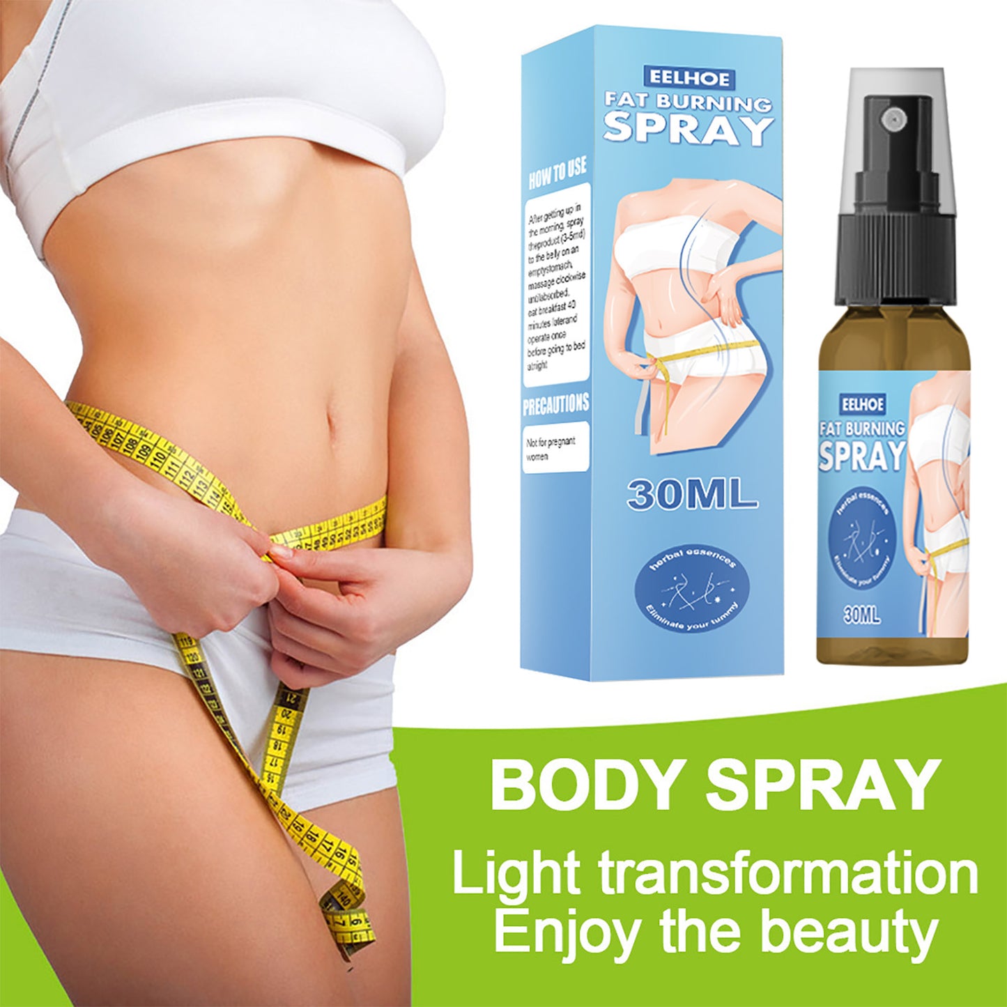 Meta Digital Store Full Body Qu Fat Slimming Body Shaping Spray