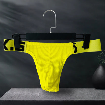 Men's Underwear T-back Thread Cloth Low Waist Seamless Sexy And Breathable T-shaped Panties Men