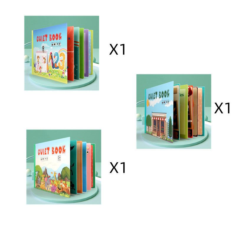Children's Educational Toys Repeatedly Pasted Books To Read