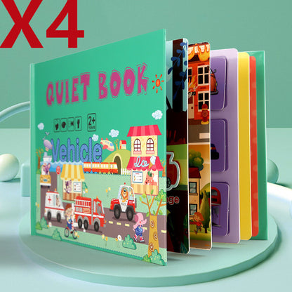 Children's Educational Toys Repeatedly Pasted Books To Read