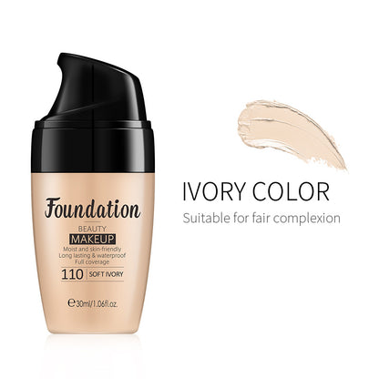 Bevogtigende verbloemer Natuurlike Make-up Foundation